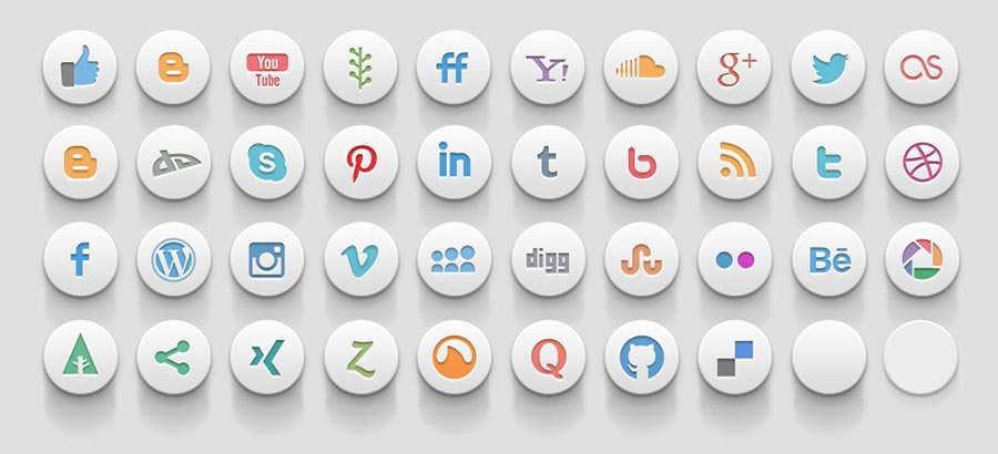 buttons-social-white